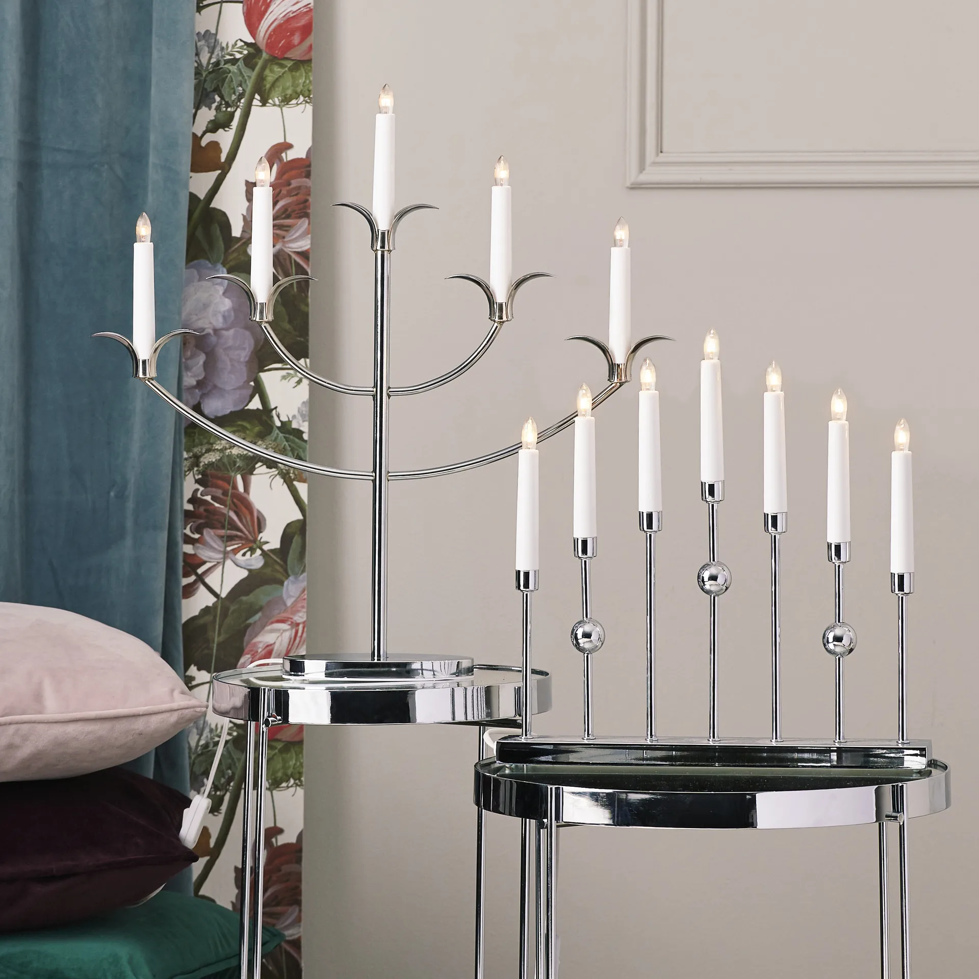 구스타보 캔들 아치 조명, chrome Star Trading | 스타트레이딩