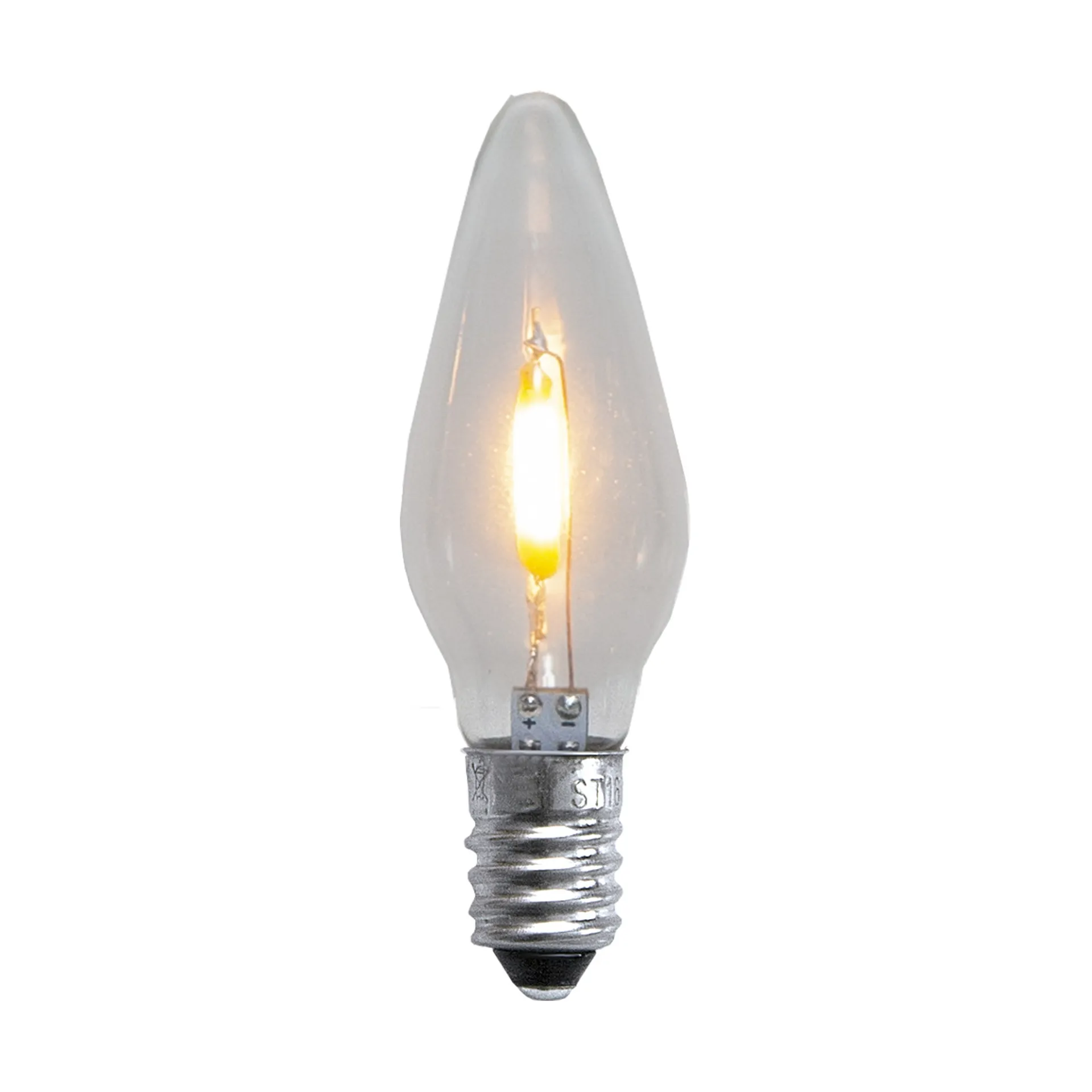 스페어 E10 LED 필라멘트 소프트 글로우 3개 세트, 0.5W 1900K non-dimmable Star Trading | 스타트레이딩