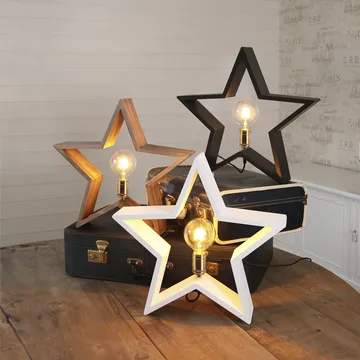 Lysekil 대림절 별 테이블 조명 48 cm - brown - Star Trading | 스타트레이딩