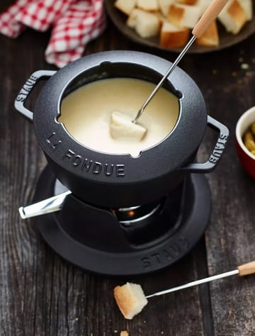 퐁듀 세트 1.1 l - black - STAUB | 스타우브