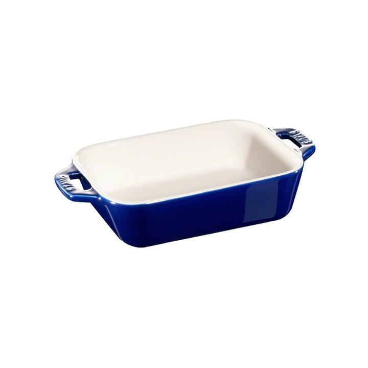 직사각 오븐 베이킹접시 14x11 cm - blue - STAUB | 스타우브