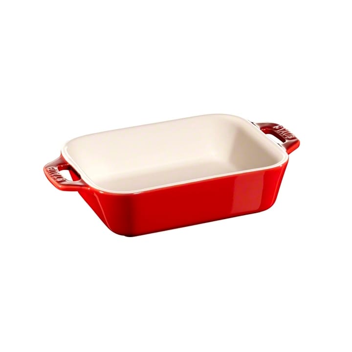 직사각 오븐 베이킹접시 14x11 cm - red - STAUB | 스타우브