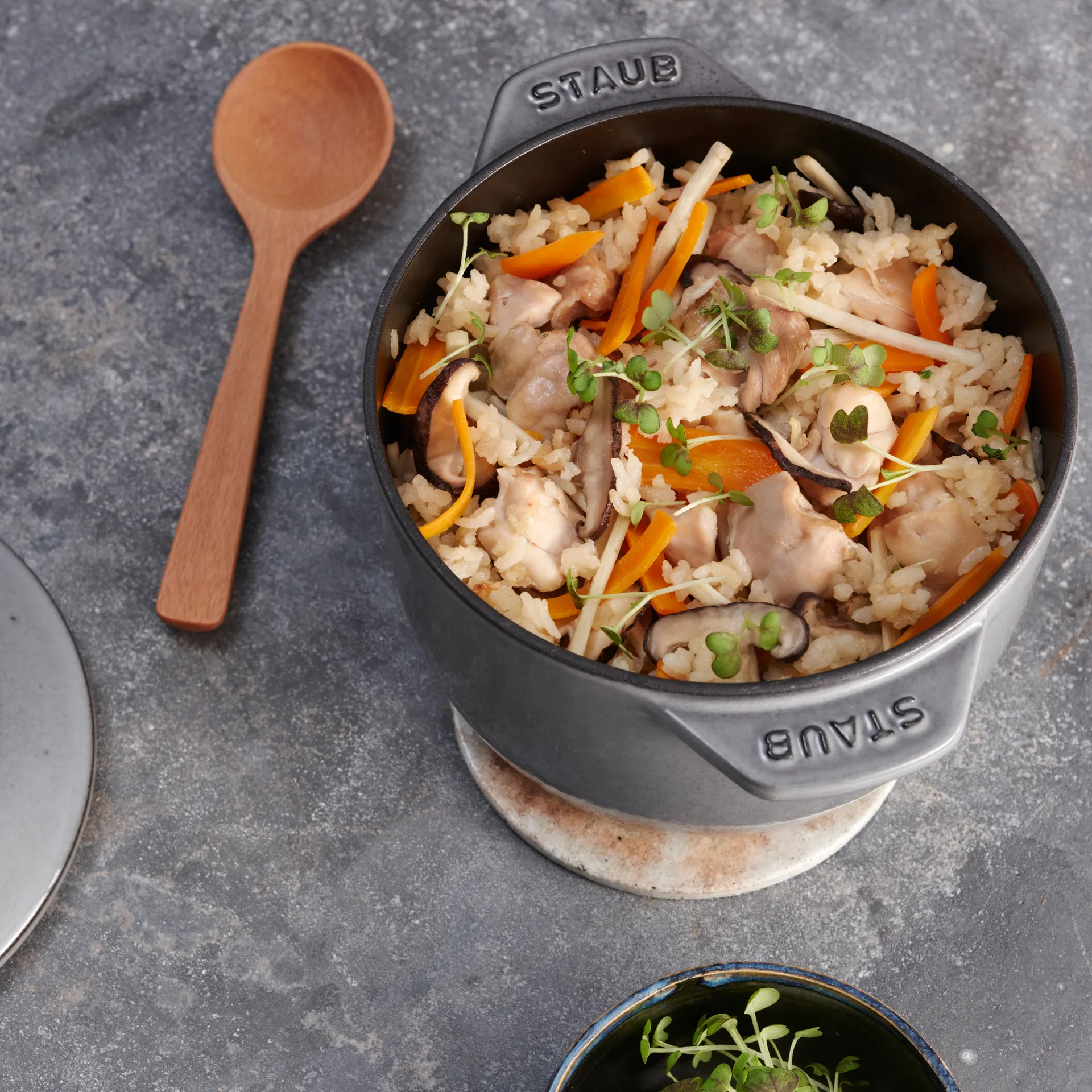 라이스 꼬꼬떼 1.6 L, grey STAUB | 스타우브