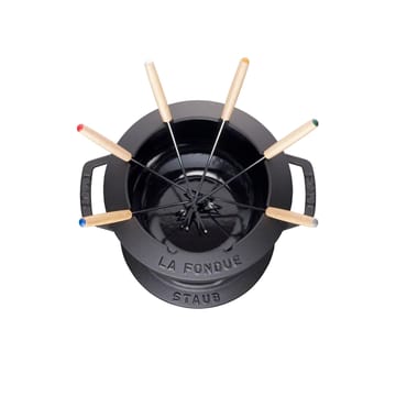 퐁듀 세트 1.65 l - black - STAUB | 스타우브