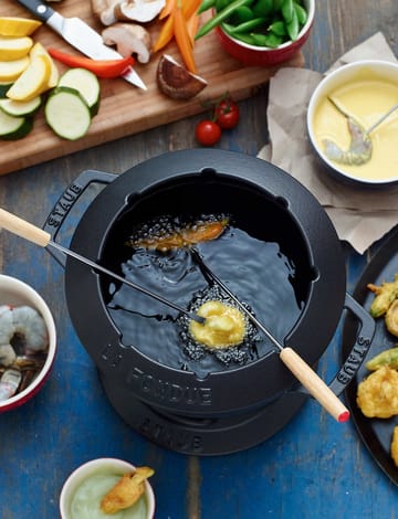 퐁듀 세트 1.65 l - black - STAUB | 스타우브