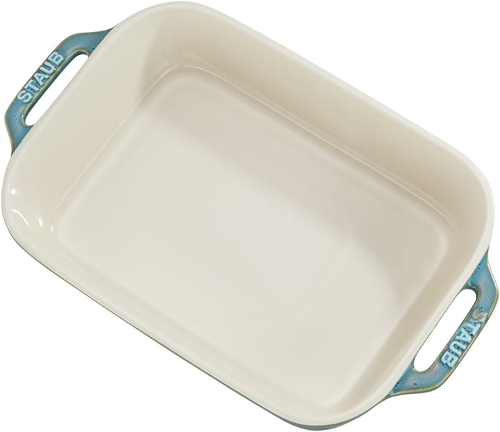 오��븐 접시 2개 세트, Antique turquoise STAUB | 스타우브