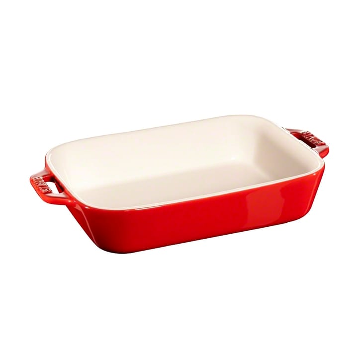 직사각 오븐 베이킹접시 20 x 16 cm - red - STAUB | 스타우브