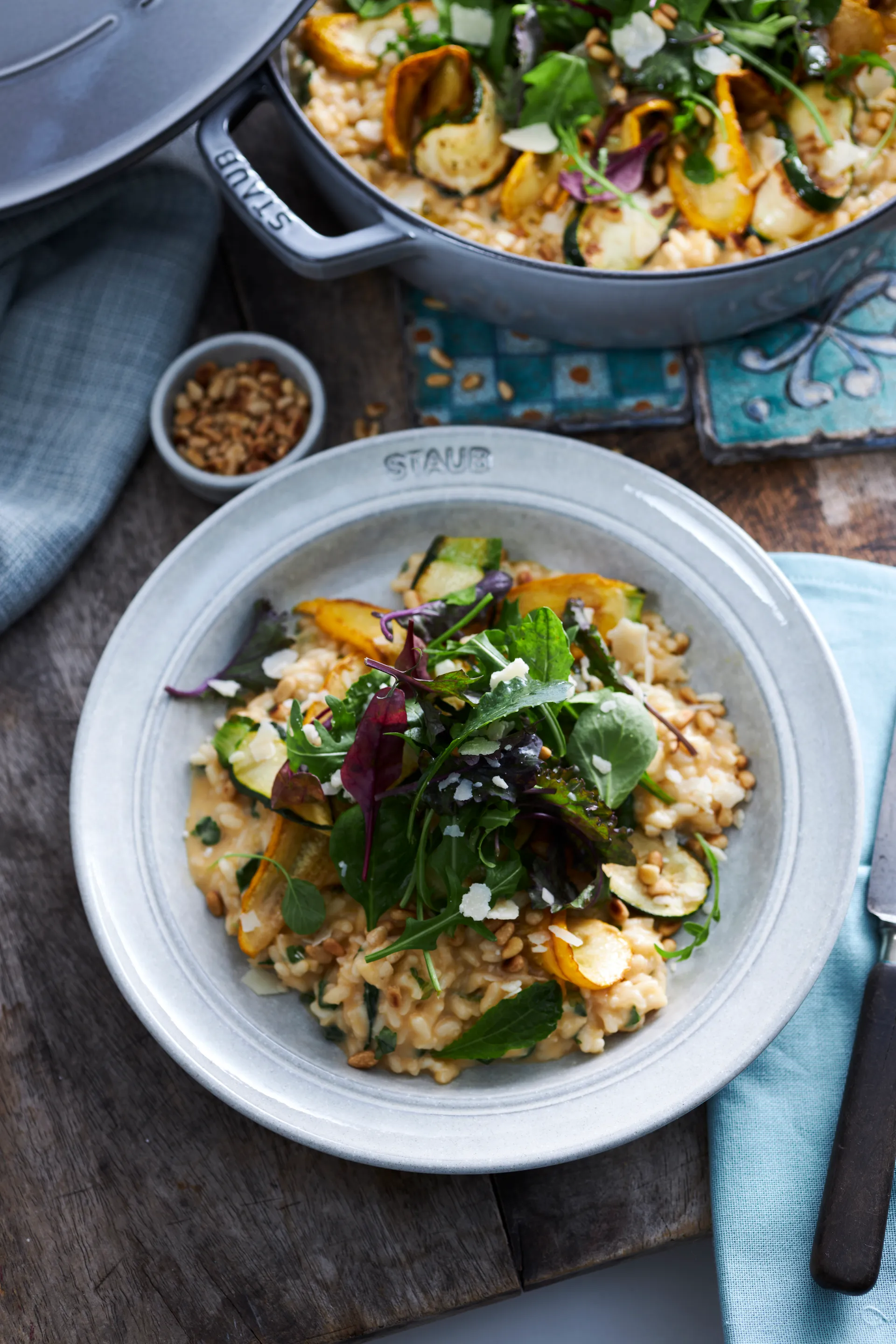 뉴 화이트 트러플 딥플레이트, Ø22 cm STAUB | 스타우브