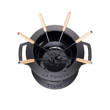 퐁듀 세트 2.35 l - black - STAUB | 스타우브