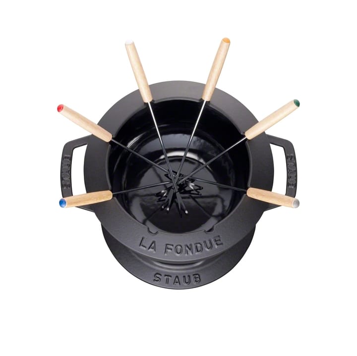 퐁듀 세트 2.35 l, black STAUB | 스타우브