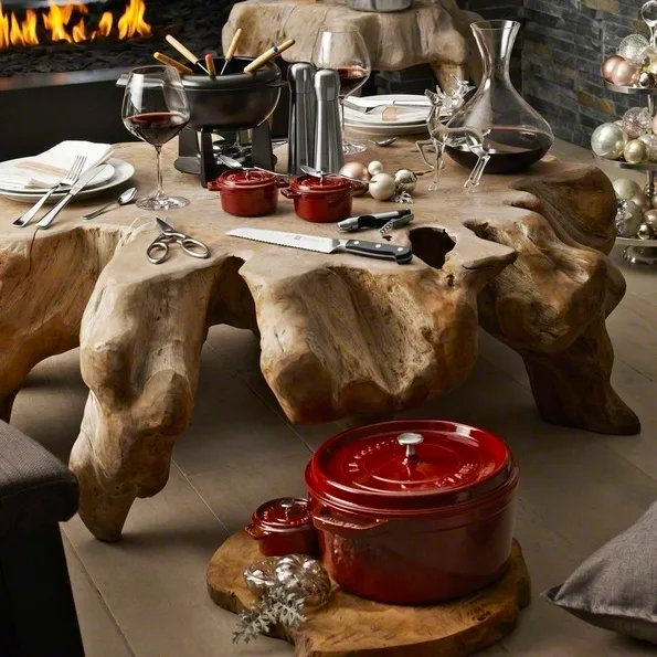 퐁듀 세트 2.35 l, black STAUB | 스타우브