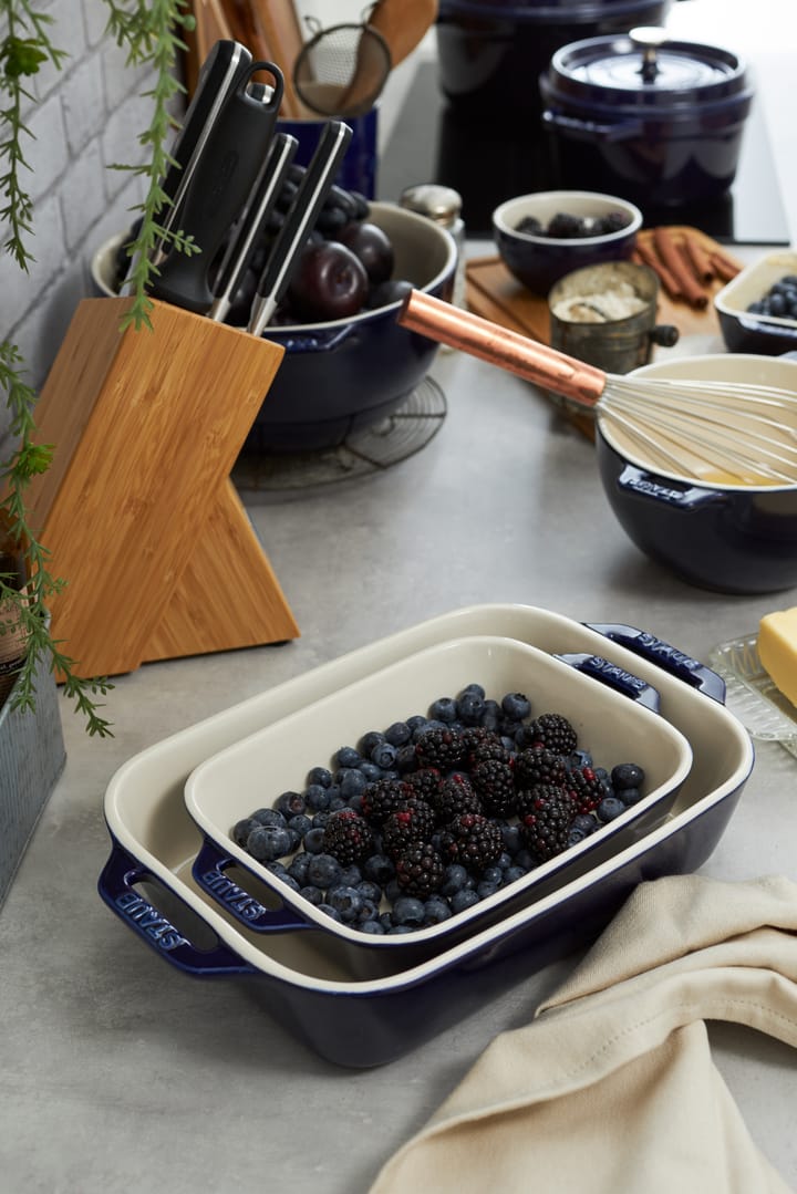 직사각 오븐 베이킹접시 27 x 20 cm, blue STAUB | 스타우브