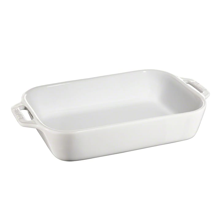 직사각 오븐 베이킹접시 27 x 20 cm - White - STAUB | 스타우브