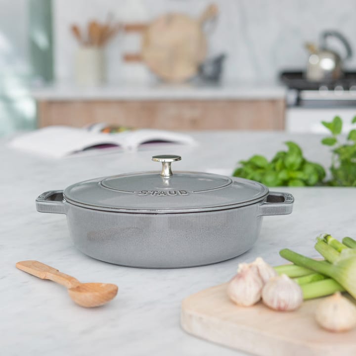 시스테라 주철 냄비 Ø28 cm 3.7 L, grey STAUB | 스타우브
