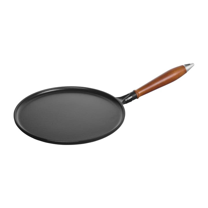 빈티지 우드 팬케이크 팬 Ø28 cm - Black - STAUB | 스타우브