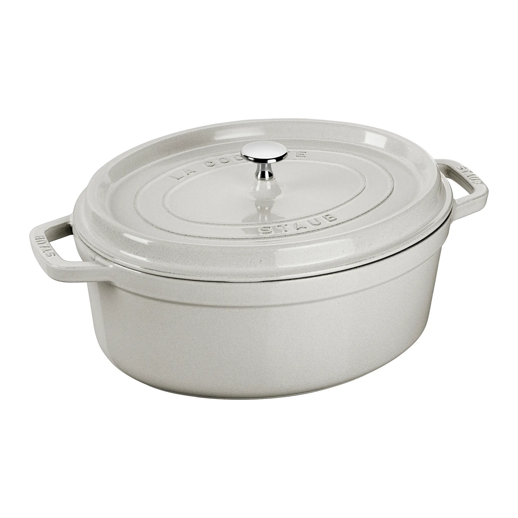 꼬꼬떼 화이트 트러플 오벌, 29cm (4.2L) STAUB | 스타우브