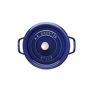 꼬꼬떼 원형 냄비, 3겹 에나멜 3.8 l - dark blue, 24cm - STAUB | 스타우브