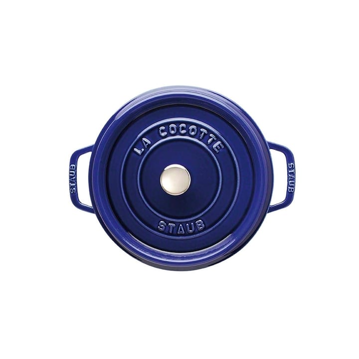 꼬꼬떼 원형 냄비, 3겹 에나멜 3.8 l, dark blue, 24cm STAUB | 스타우브