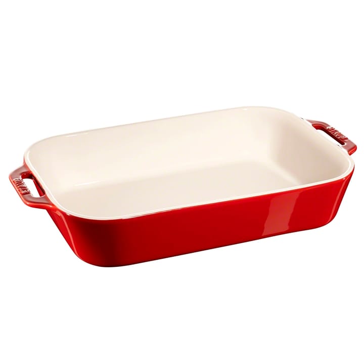 직사각 오븐 베이킹접시 34 x 24 cm - red - STAUB | 스타우브