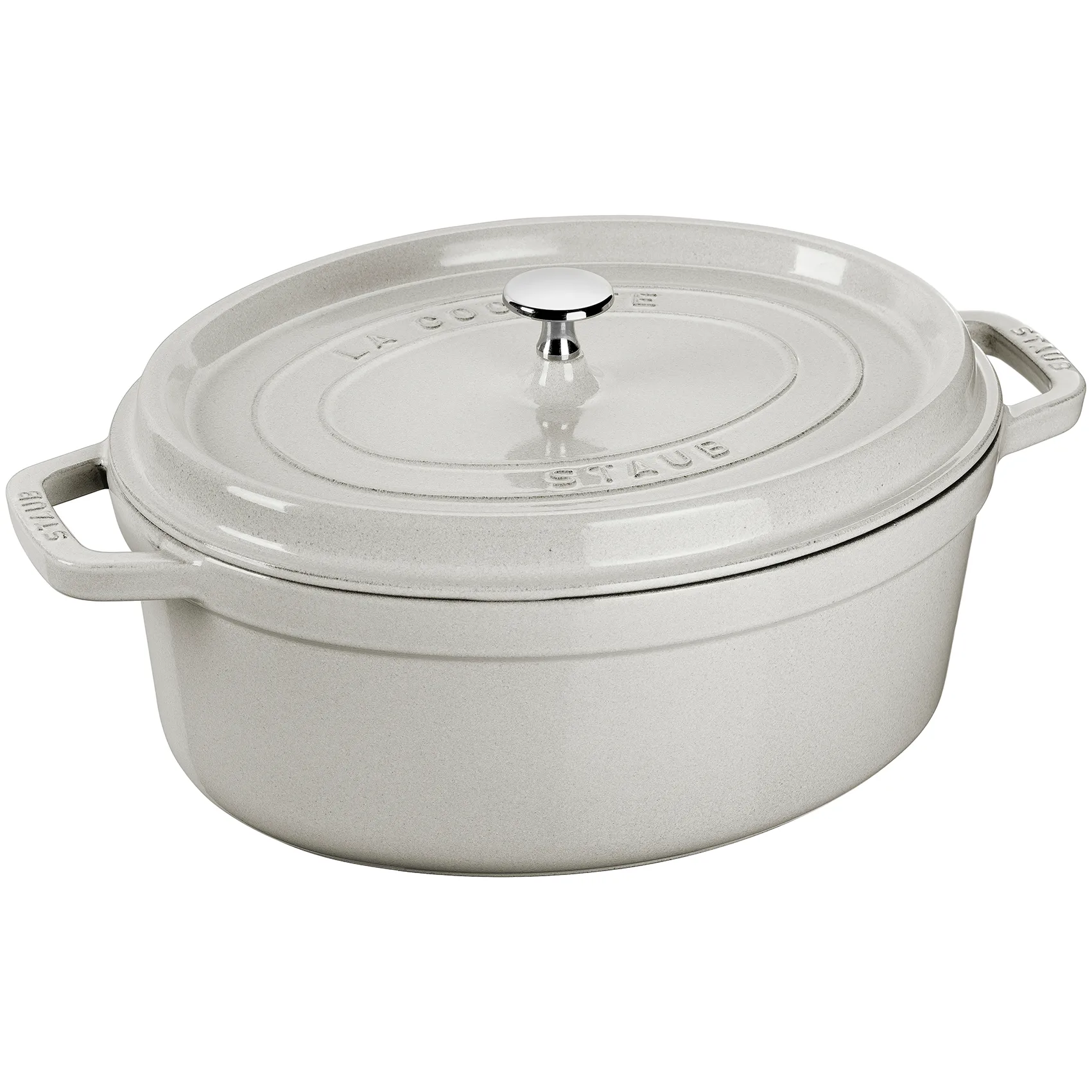 꼬꼬떼 화이트 트러플 오벌, 37cm (8L) STAUB | 스타우브