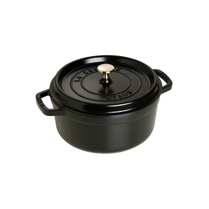 꼬꼬떼 원형 냄비 3.8 l - black, 24cm - STAUB | 스타우브