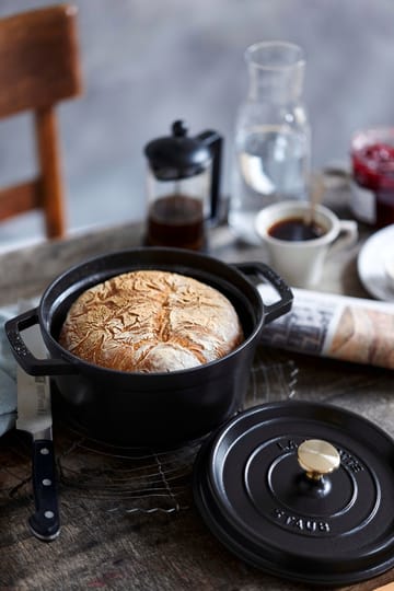 꼬꼬떼 원형 냄비 3.8 l - black 24cm - STAUB | 스타우브