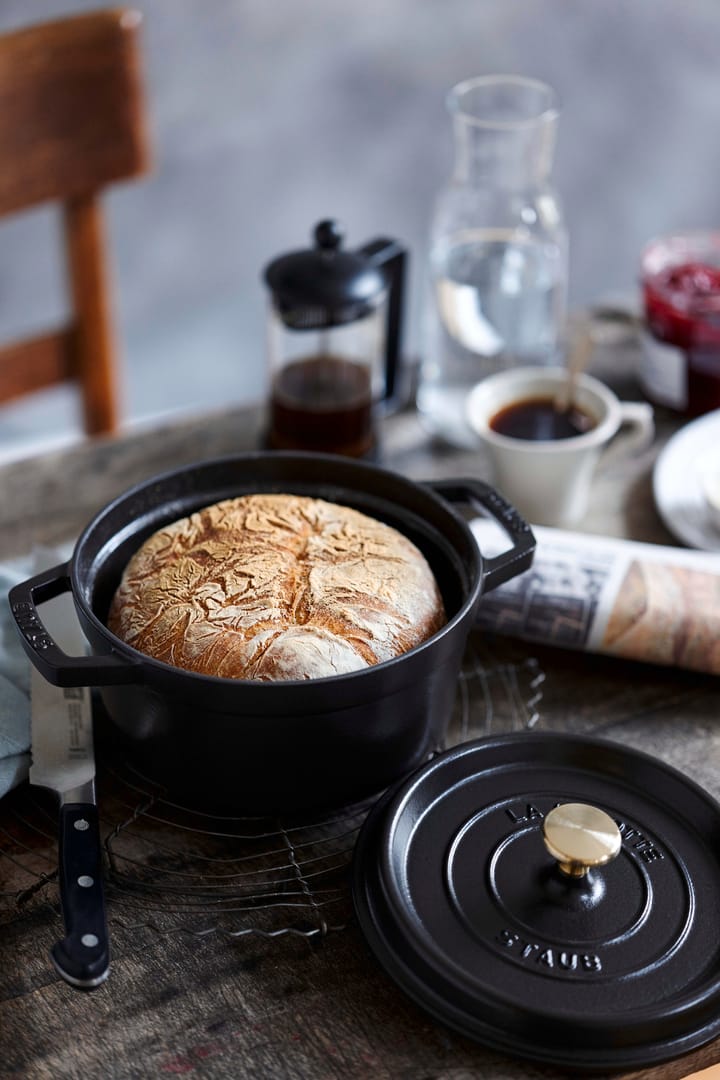 꼬꼬떼 원형 냄비 3.8 l, black 24cm STAUB | 스타우브