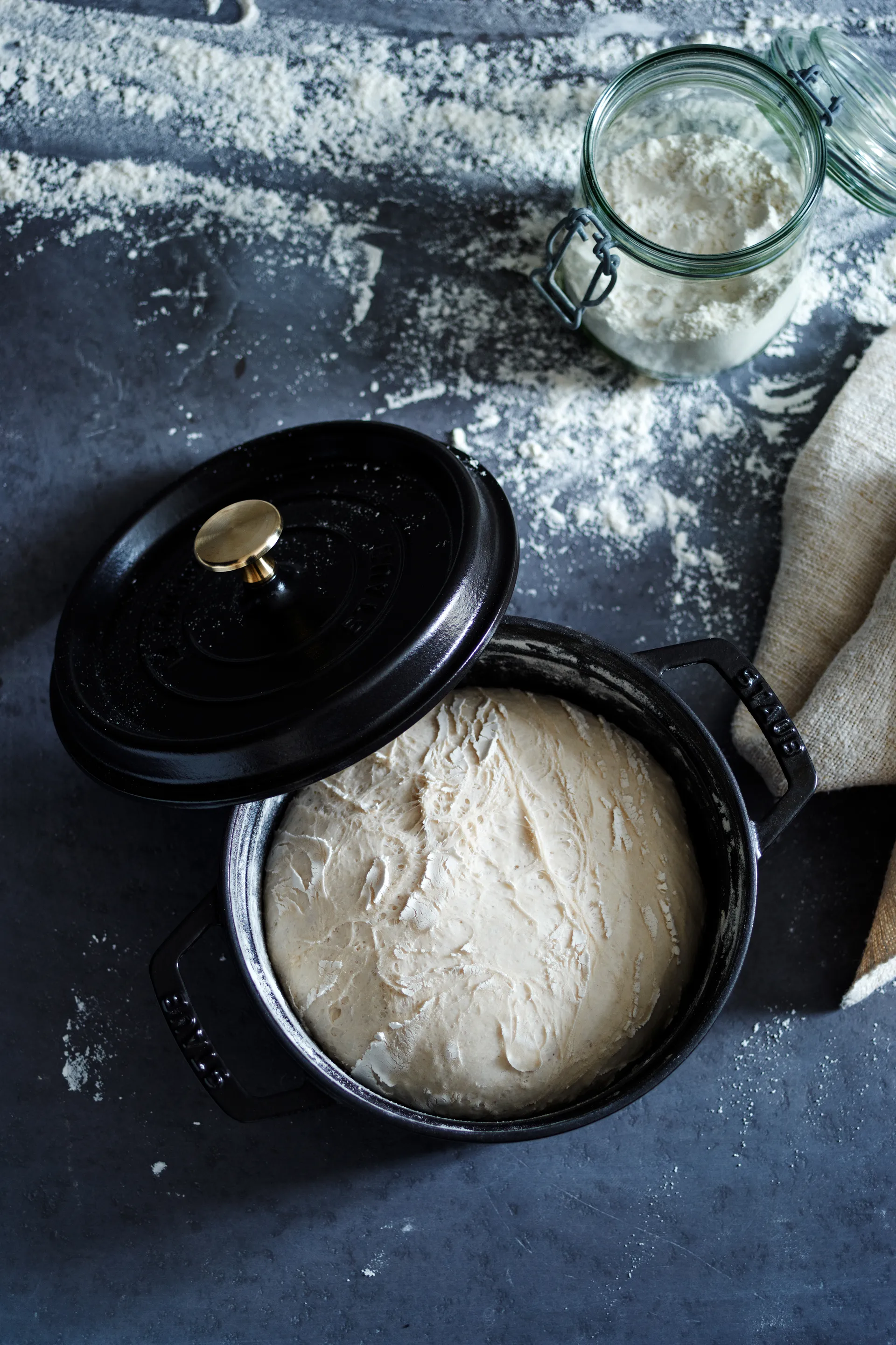 꼬꼬떼 원형 냄비 3.8 l, black 24cm STAUB | 스타우브