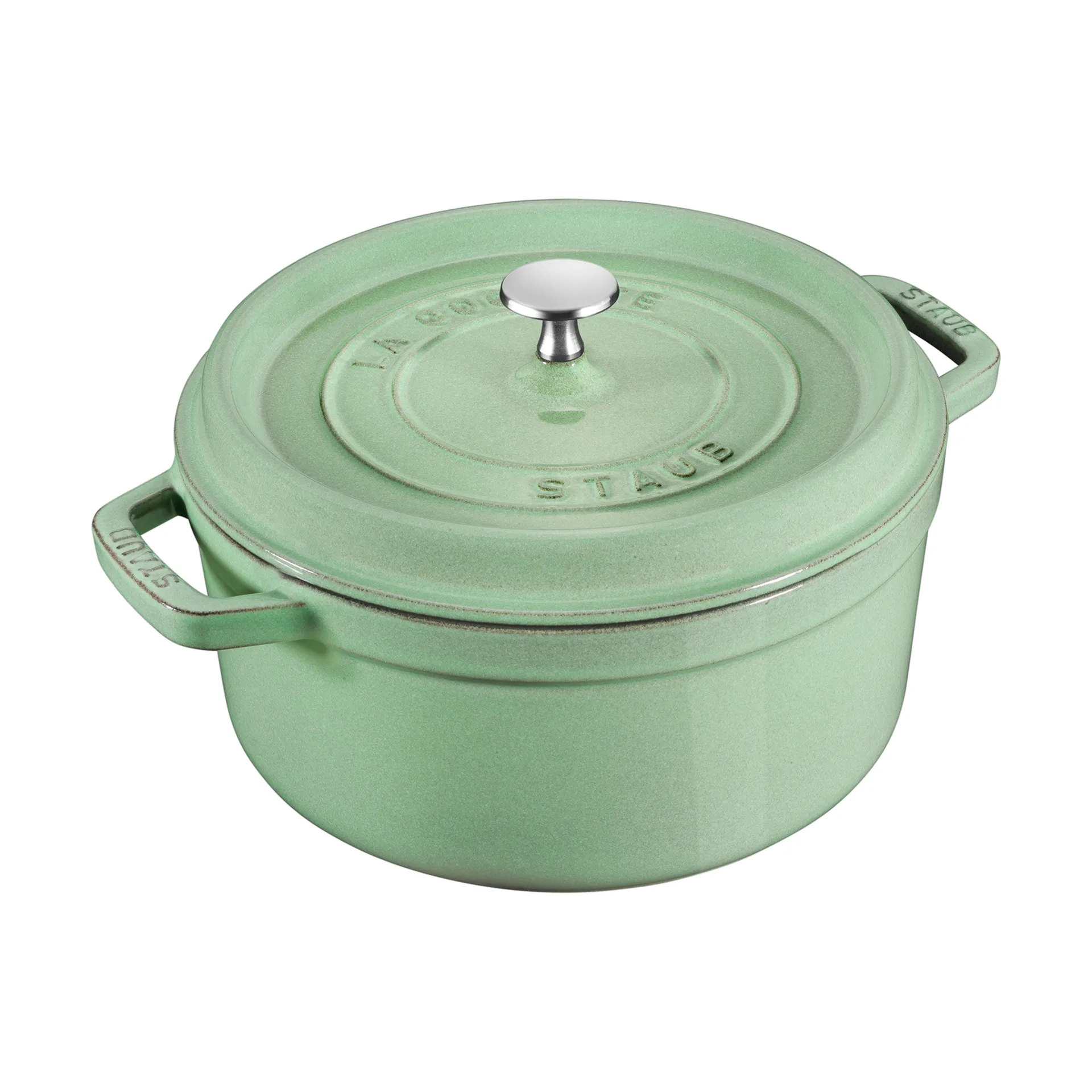 꼬꼬떼 원형 냄비 3.8 l, Salvia 24cm STAUB | 스타우브