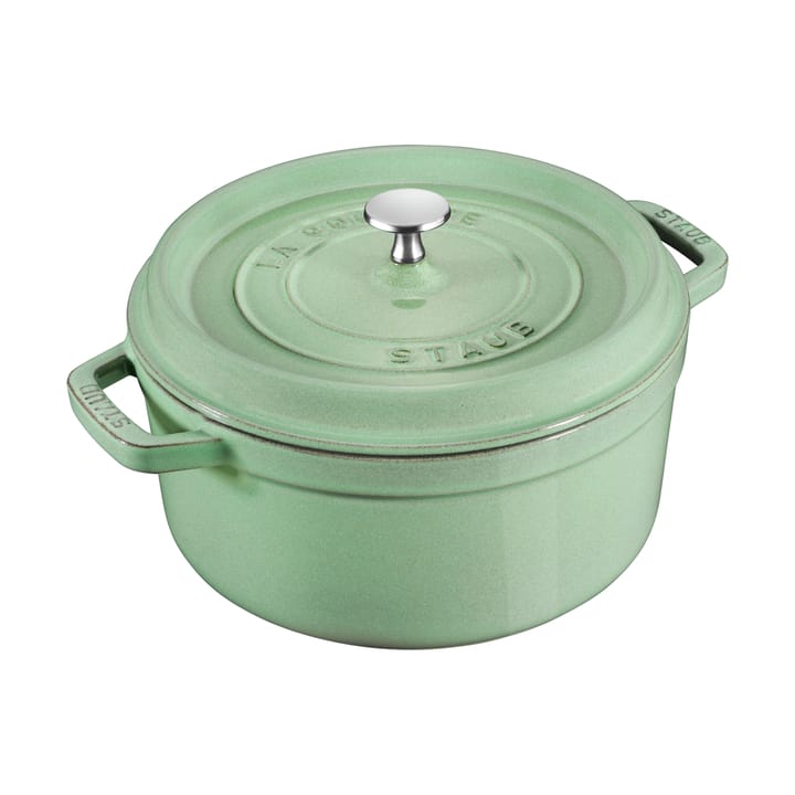 꼬꼬떼 원형 냄비 3.8 l - Salvia, 24cm - STAUB | 스타우브