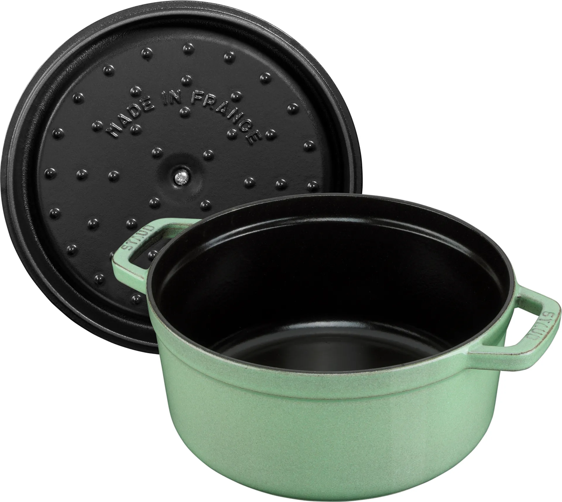 꼬꼬떼 원형 냄비 3.8 l, Salvia 24cm STAUB | 스타우브