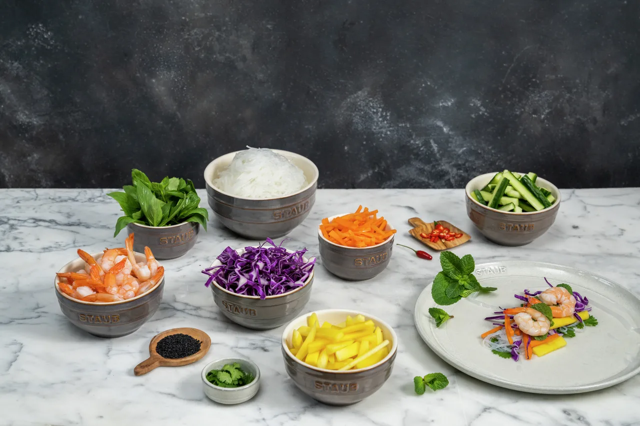 뉴 화이트 트러플 미니 보울 4개 세트, Ø5 cm STAUB | 스타우브