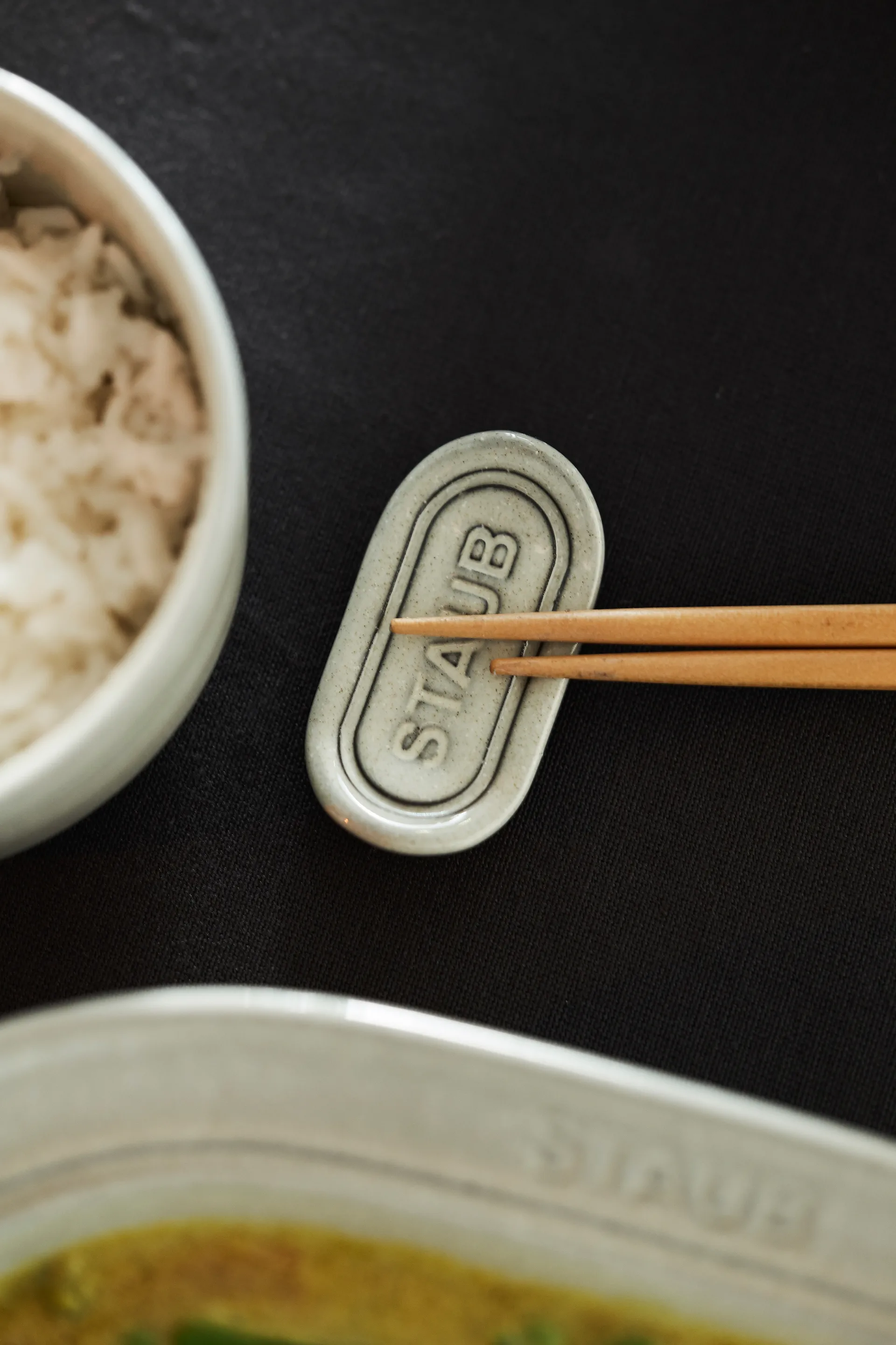 뉴 화이트 트러플 수저 받침 4개 세트, 6 cm STAUB | 스타우브