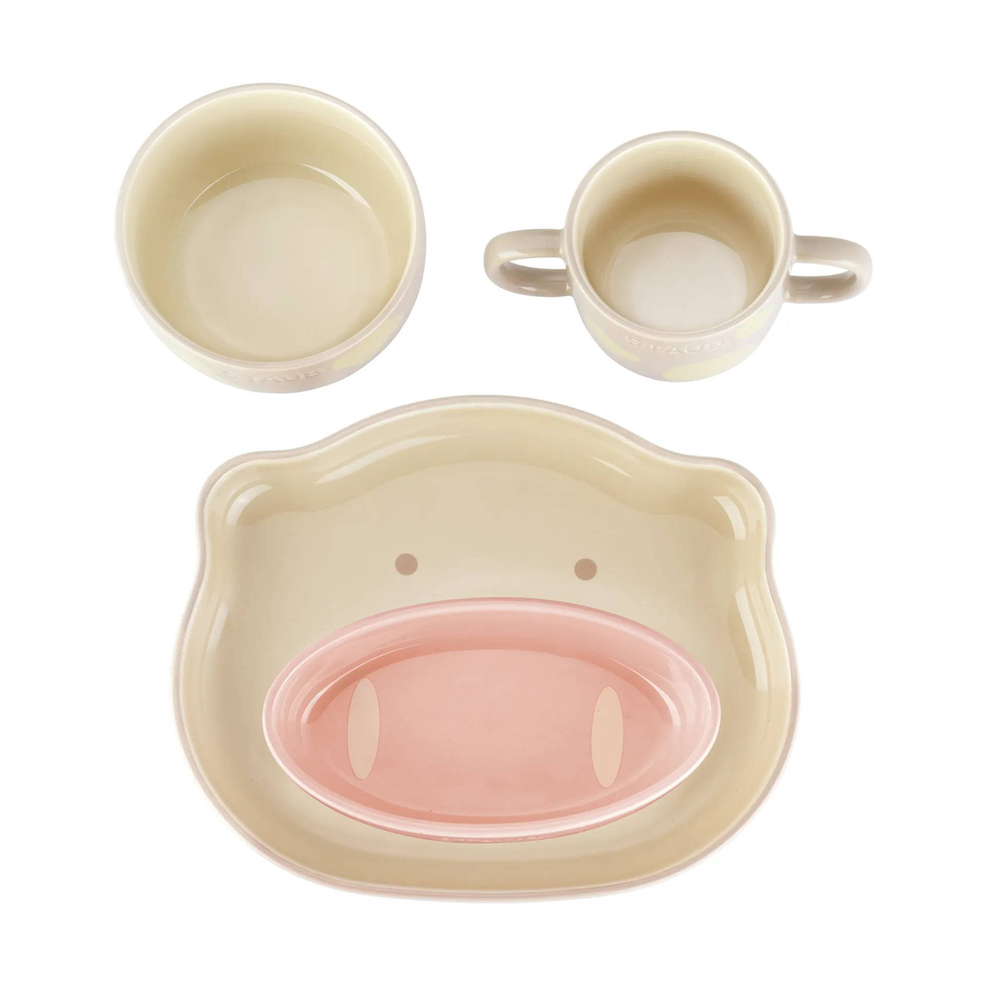 어린이용 식기 4개 세트, Beige STAUB | 스타우브