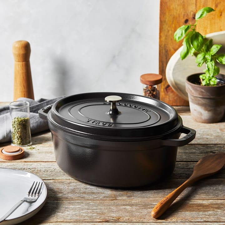 꼬꼬떼 오벌 냄비 4.2 l, black, 29cm STAUB | 스타우브