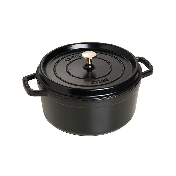 꼬꼬떼 원형 냄비 5.2 l - black, 26cm - STAUB | 스타우브