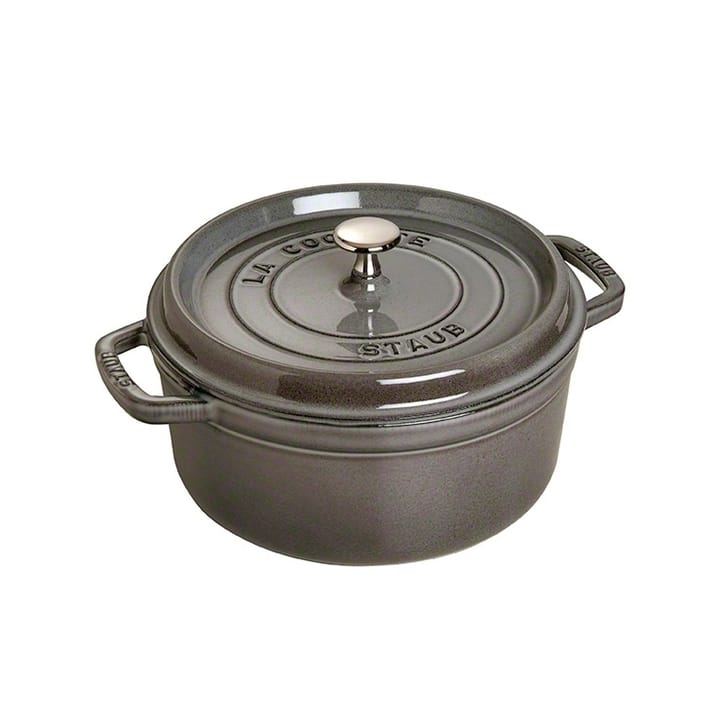 꼬꼬떼 원형 냄비 5.2 l - gray, 26cm - STAUB | 스타우브