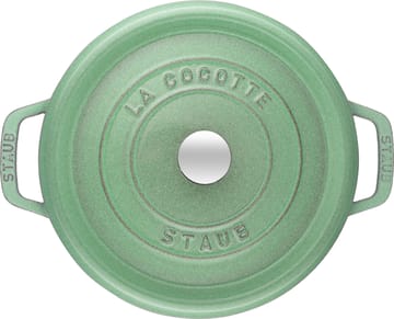 꼬꼬떼 원형 냄비 5.2 l - Salvia, 26cm - STAUB | 스타우브