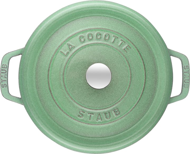 꼬꼬떼 원형 냄비 5.2 l, Salvia, 26cm STAUB | 스타우브