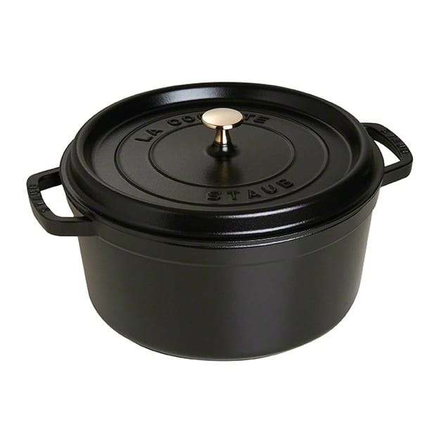 꼬꼬떼 원형 냄비 6.7 l - black, 28cm - STAUB | 스타우브