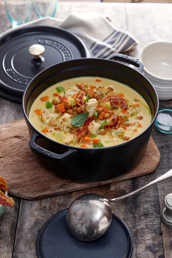 꼬꼬떼 원형 냄비 6.7 l, black, 28cm STAUB | 스타우브