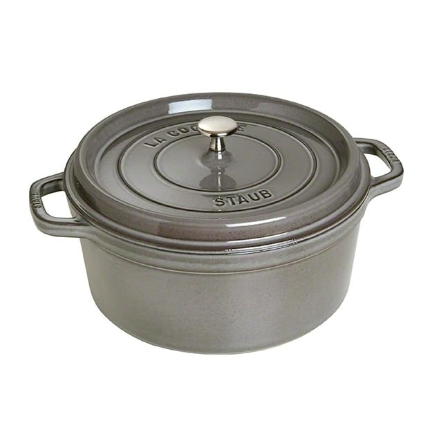 꼬꼬떼 원형 냄비 6.7 l - gray, 28cm - STAUB | 스타우브