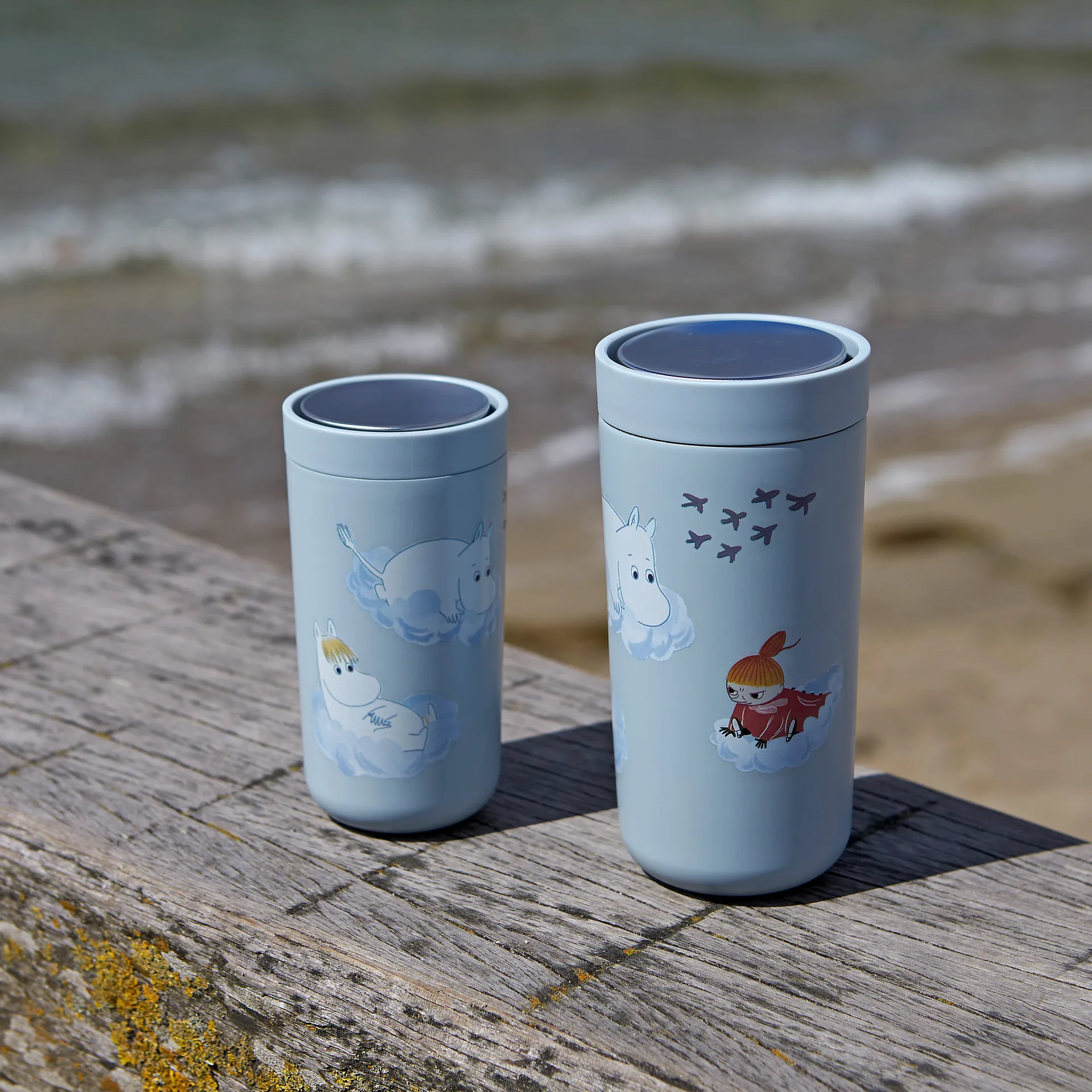 투 고 클릭 무민 머그 0.2 l, soft cloud Stelton | 스텔톤