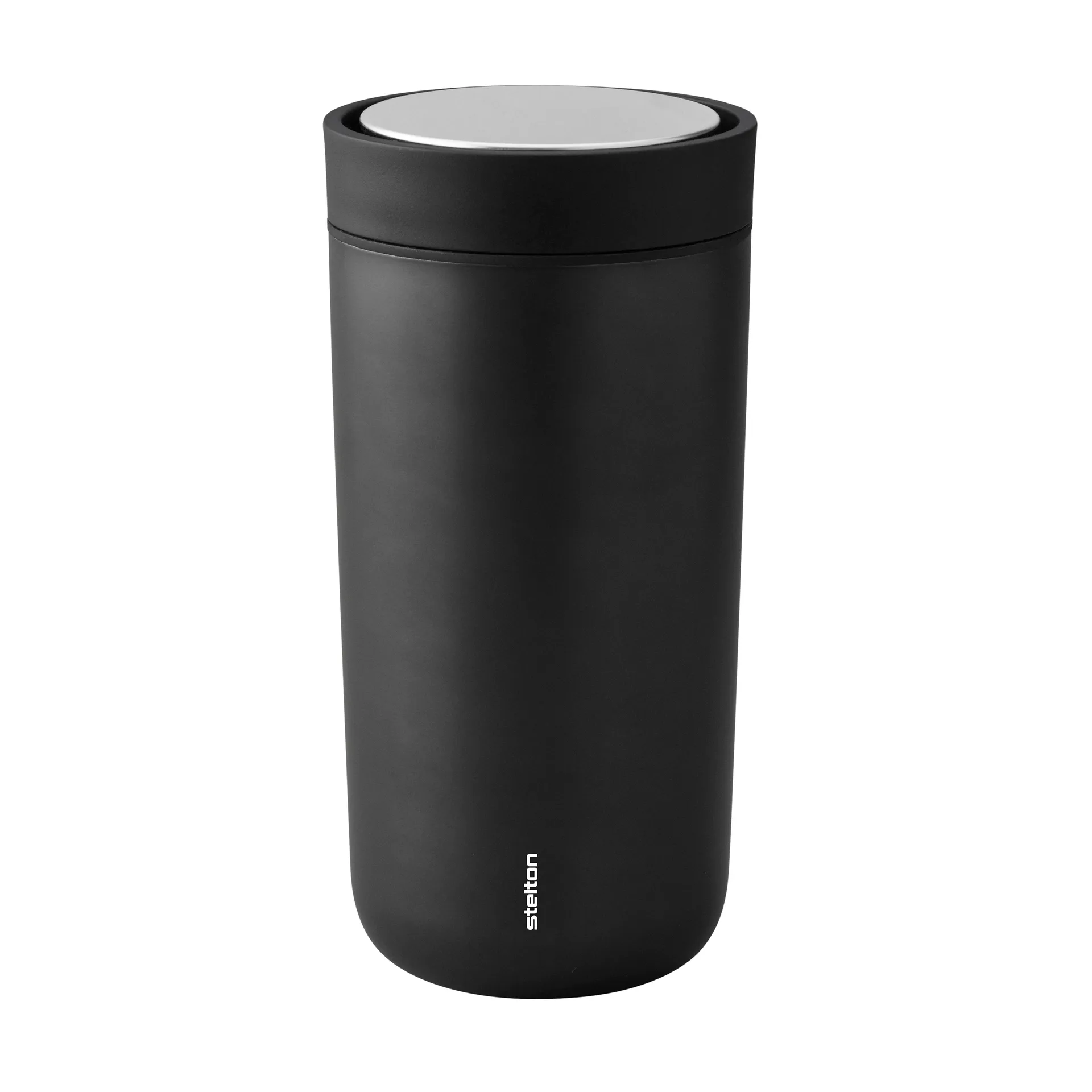 투 고 클릭 머그 0.4 L, black metallic Stelton | 스텔톤