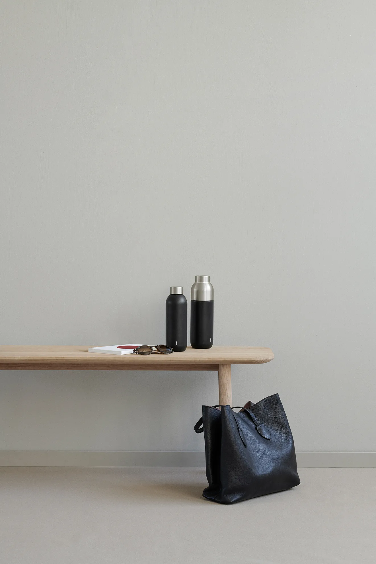 킵 웜 보온 플라스크 0.75 리터, Black Stelton | 스텔톤