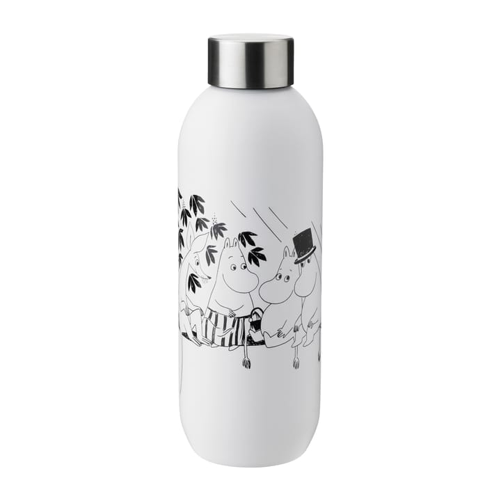 킵 쿨 무민 보틀 0.75 l - Soft white-black - Stelton | 스텔톤