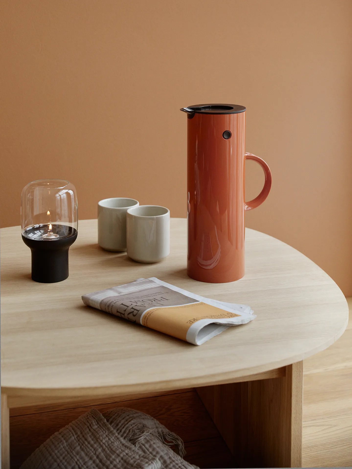 후프 허리케인 캔들홀더 Ø10 cm, Black Stelton | 스텔톤