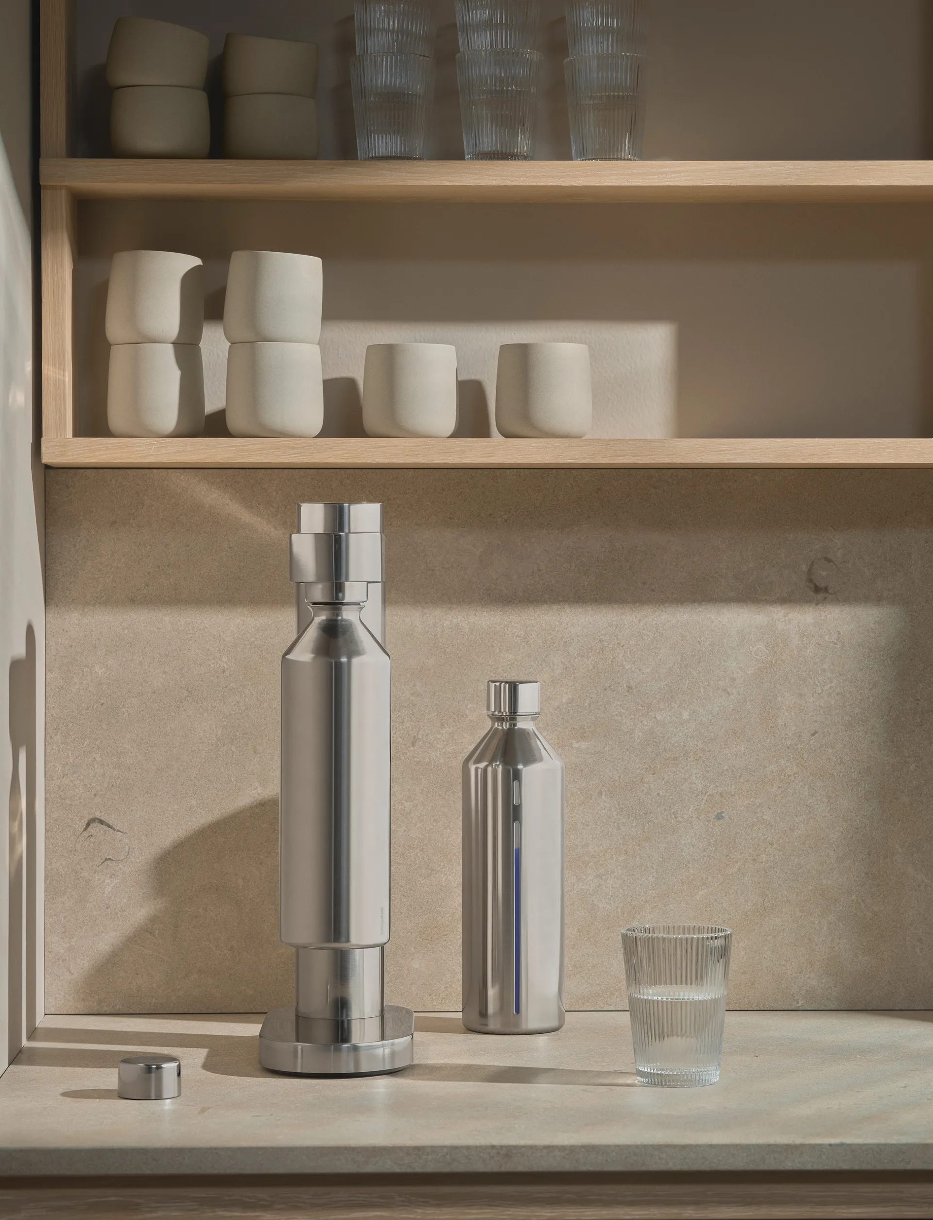 피지 드링크 병 소다 메이커용 1.2 L, Steel Stelton | 스텔톤