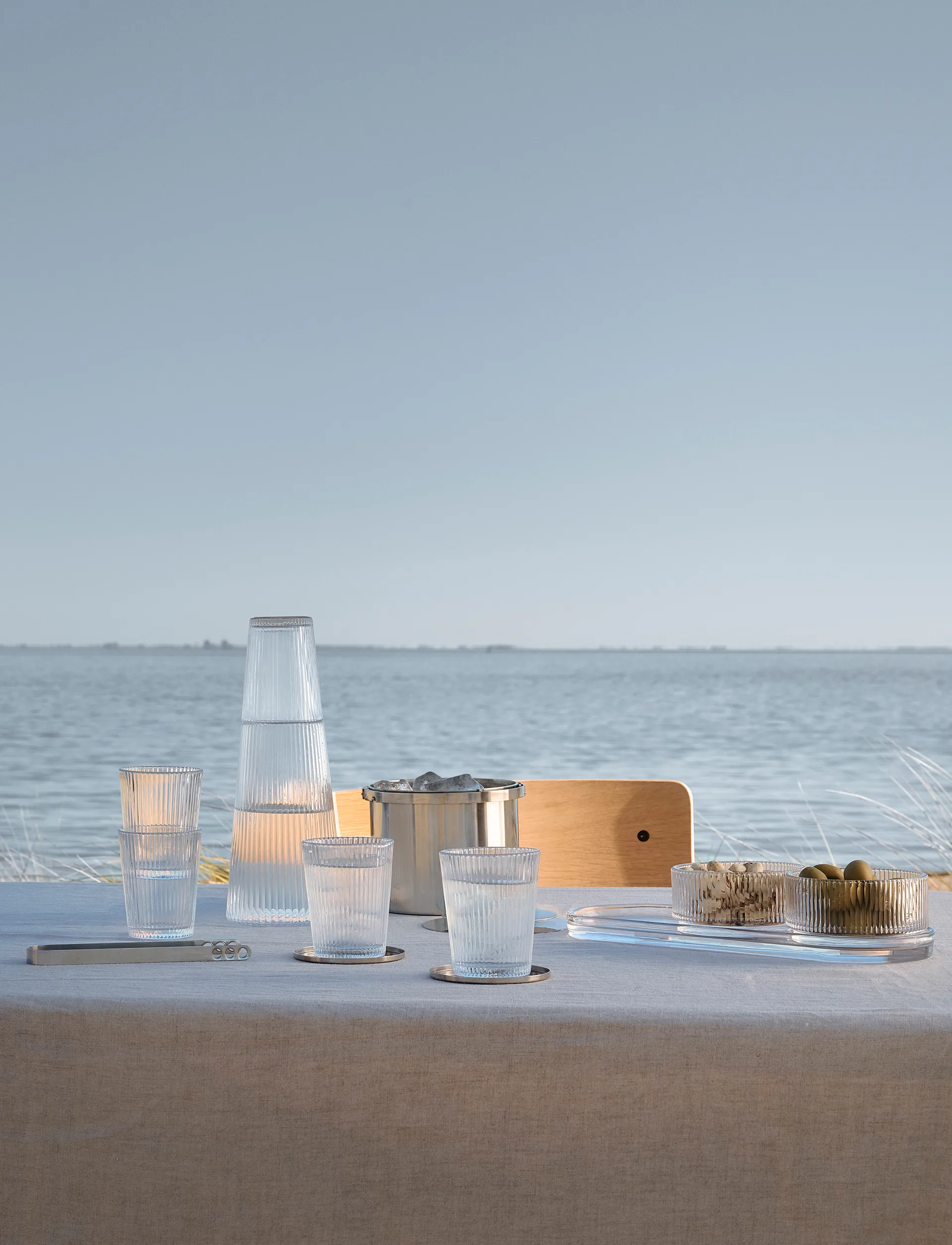 필라스트로 드링킹 글라스 15 cl 6개 세트, Clear Stelton | 스텔톤