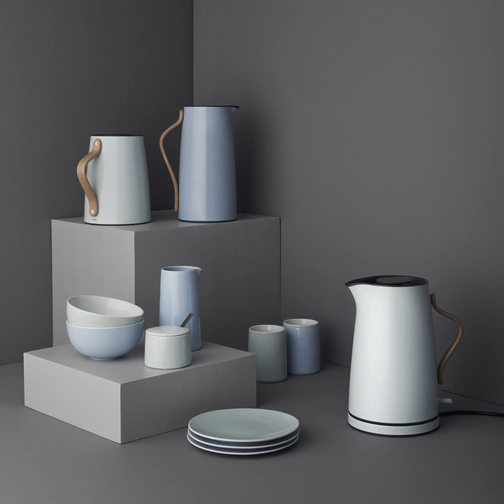 엠마 접시 2개 세트, blue Stelton | 스텔톤